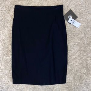 S Black Pencil Skirt